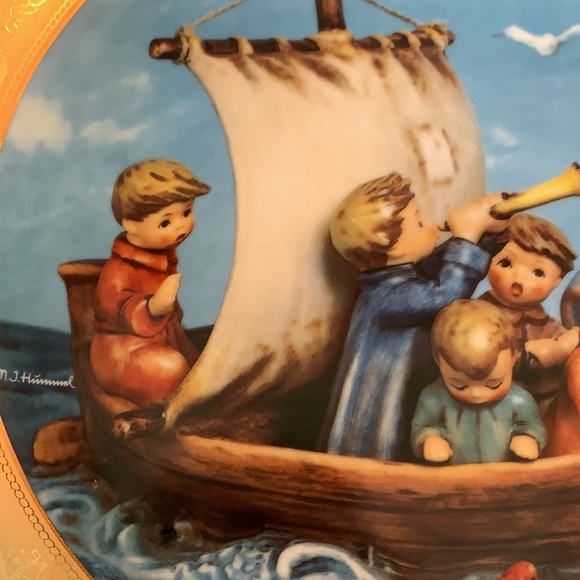 M. J Hummel Numbered Plate - Picture 2 of 8